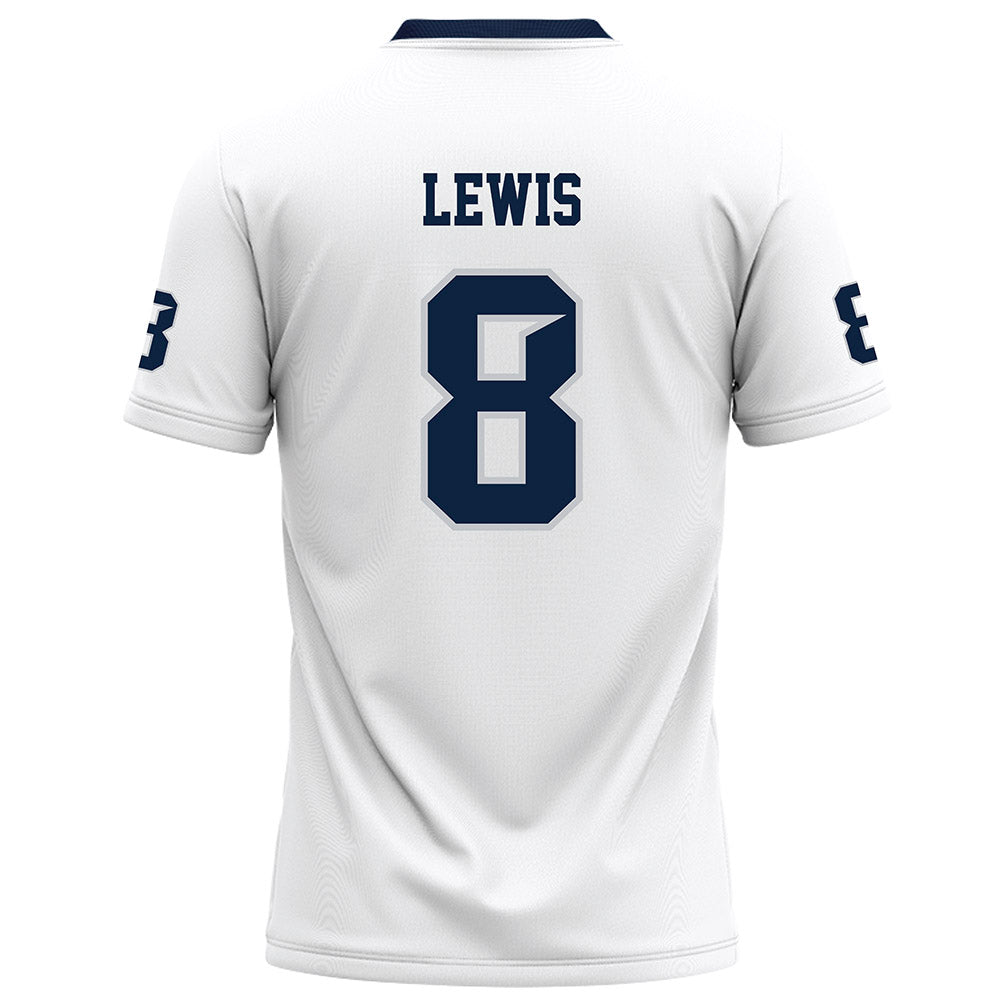 Samford - NCAA Football : Kyree Lewis - White Football Jersey-1