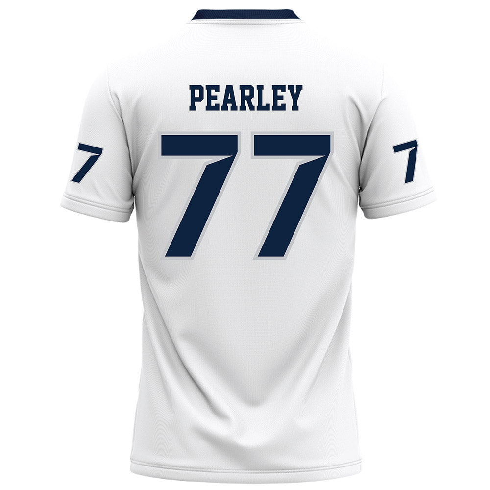Samford - NCAA Football : Kaleb Pearley - White Football Jersey-1
