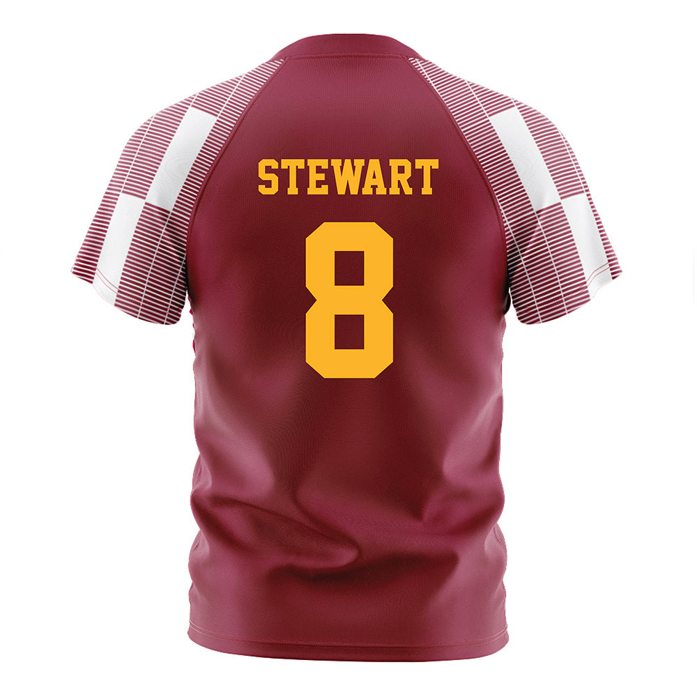 Loyola - NCAA Men's Soccer : Seth Stewart - Maroon Soccer Jersey-1