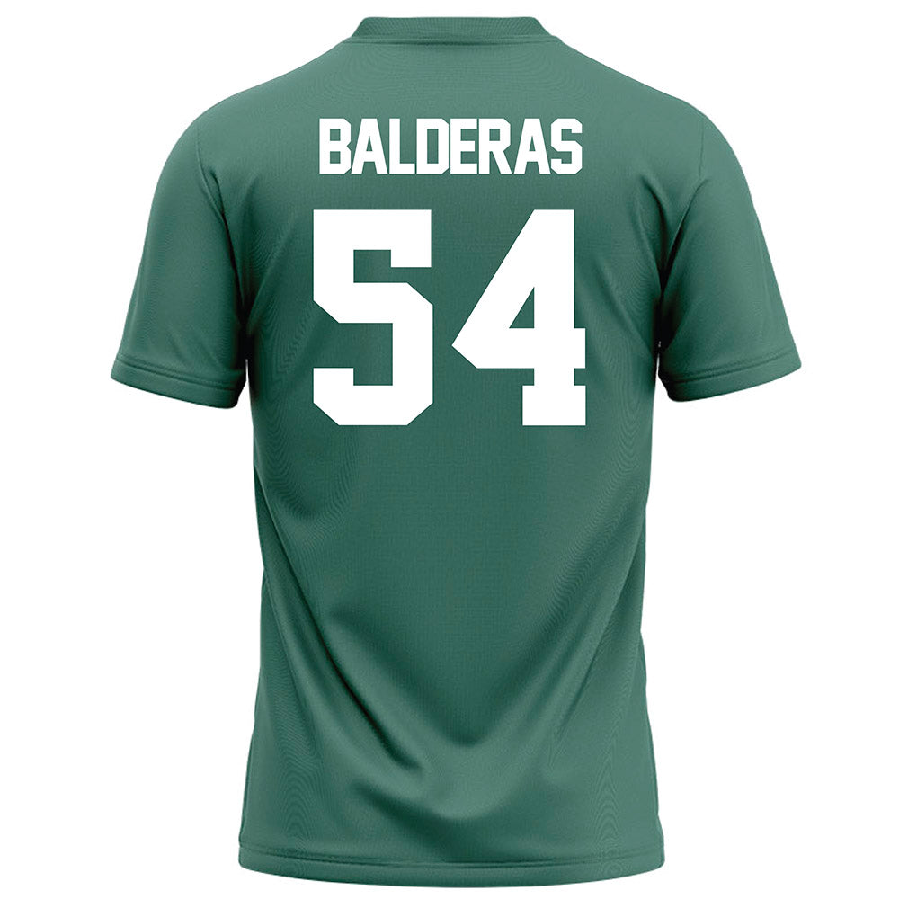 OKBU - NCAA Football : David Balderas - Green Football Jersey-1