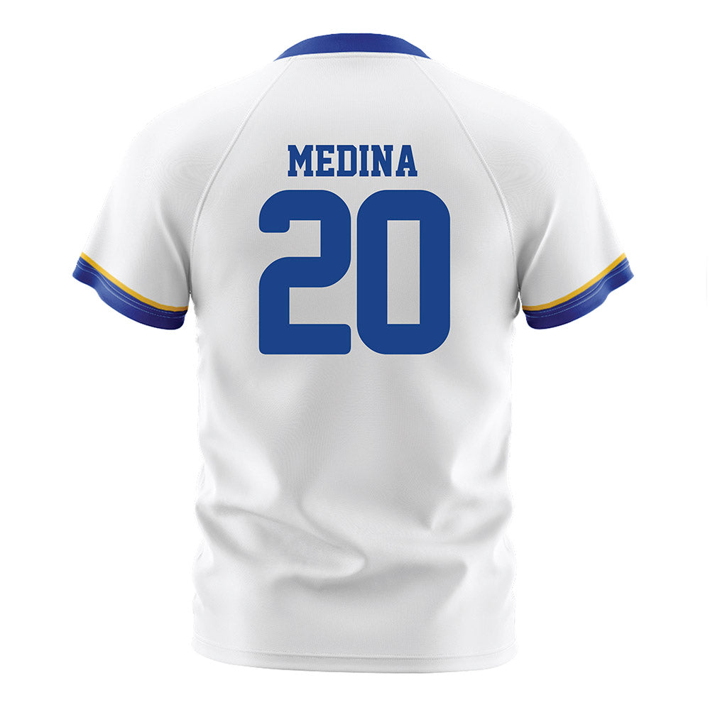 CSU Bakersfield - NCAA Men's Soccer : Dakotah Medina - White Soccer Jersey-1
