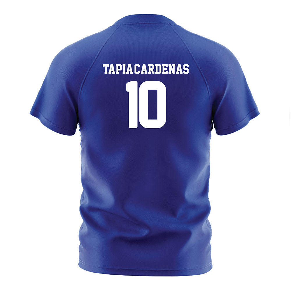 CSU Bakersfield - NCAA Women's Soccer : Tania Tapia-Cardenas - Blue Soccer Jersey-1