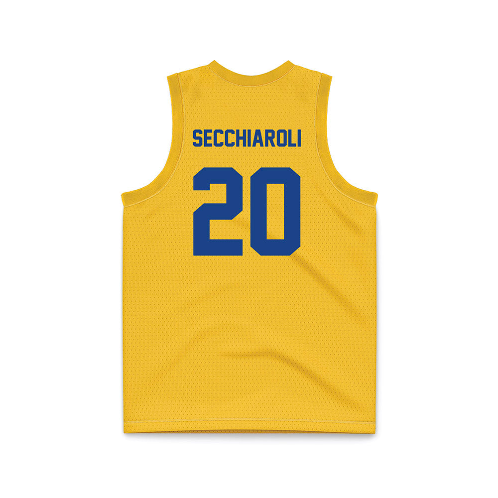 CSU Bakersfield - NCAA Women's Basketball : Melissa Secchiaroli - Gold Basketball Jersey
