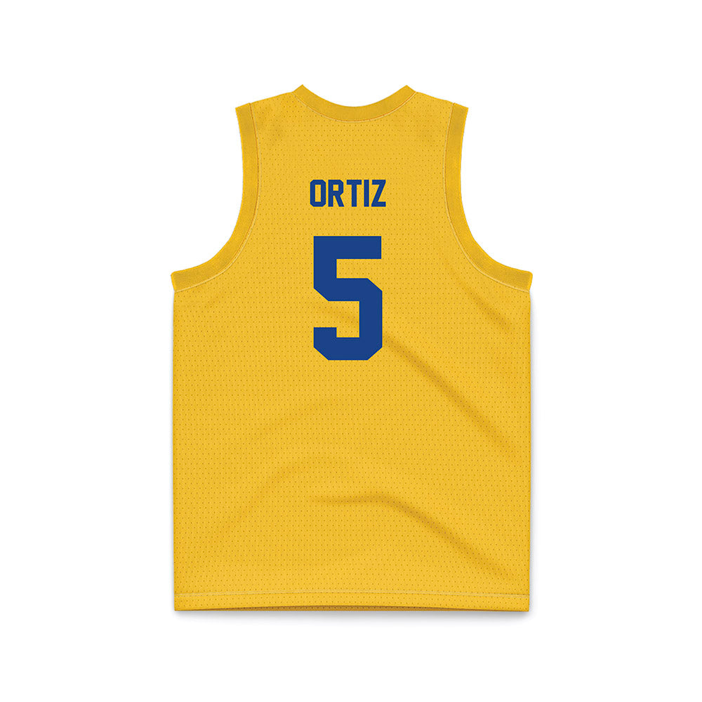 CSU Bakersfield - NCAA Women's Basketball : Nseije Ortiz - Gold Basketball Jersey
