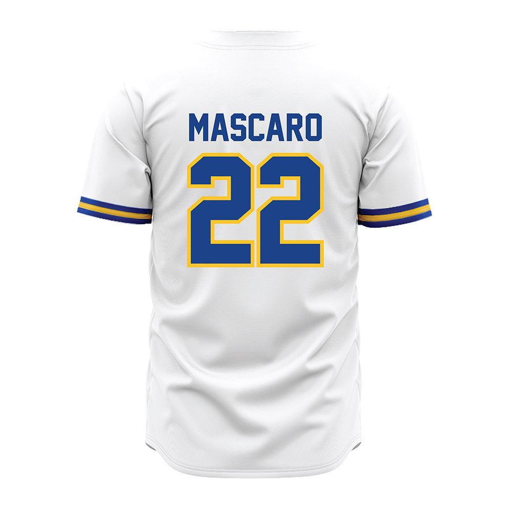 CSU Bakersfield - NCAA Baseball : Nick Mascaro - White Jersey-1
