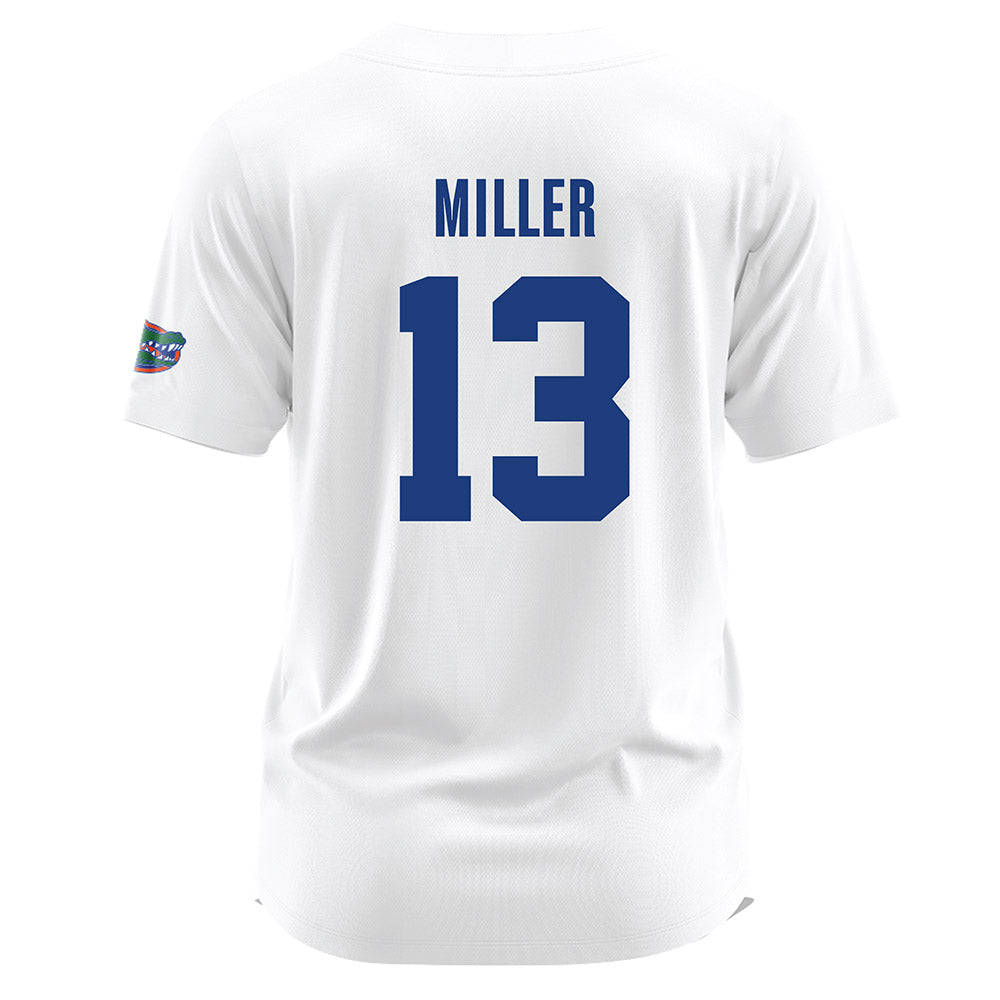 Florida - NCAA Softball : Olivia Miller - White Jersey-1