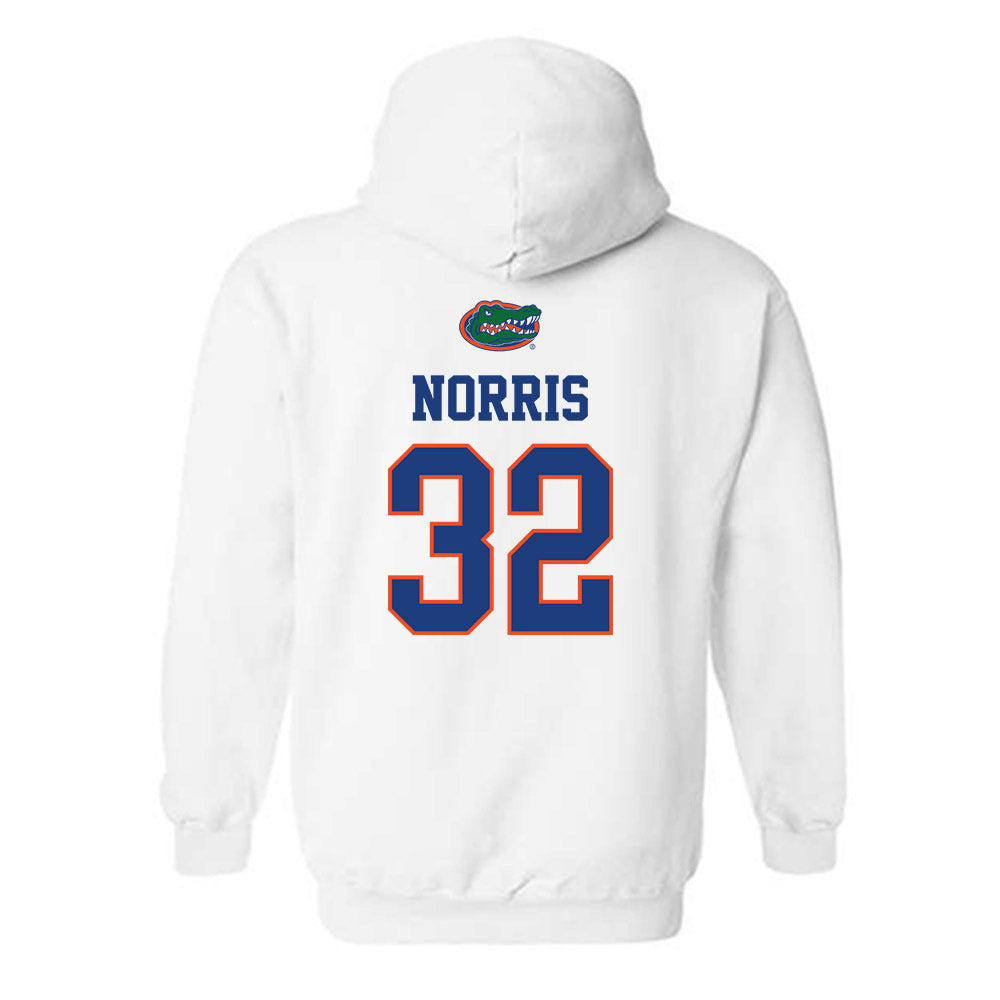 Florida - NCAA Women's Soccer : Nylah Norris - Classic Shersey Hooded Sweatshirt-1