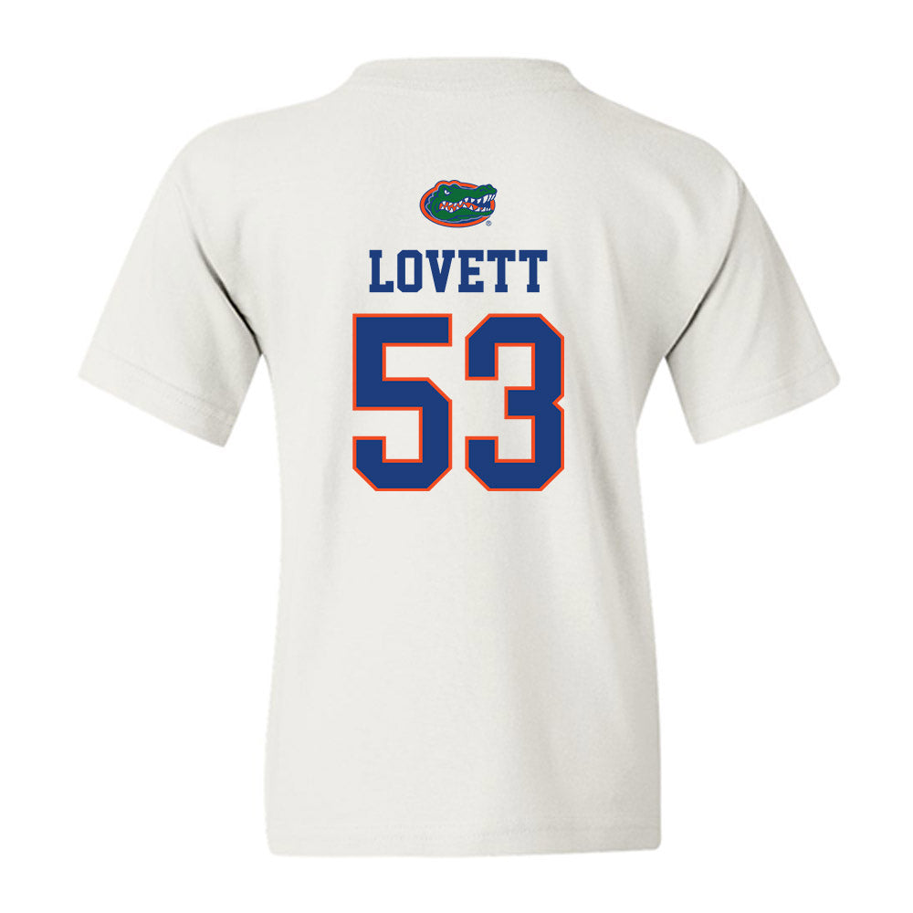 Florida - NCAA Football : Bryce Lovett - Classic Shersey Youth T-Shirt-1
