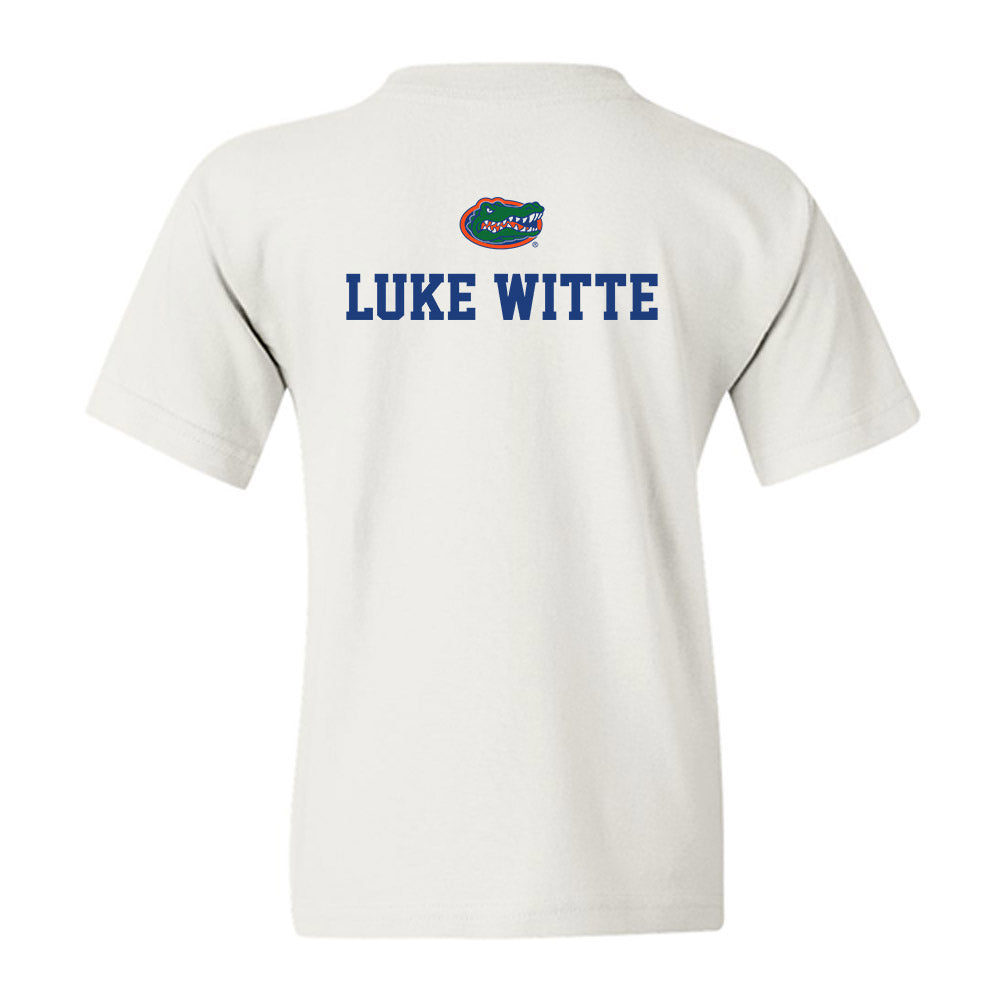 Florida - NCAA Men's Track & Field : John Luke Witte - Classic Shersey Youth T-Shirt-1