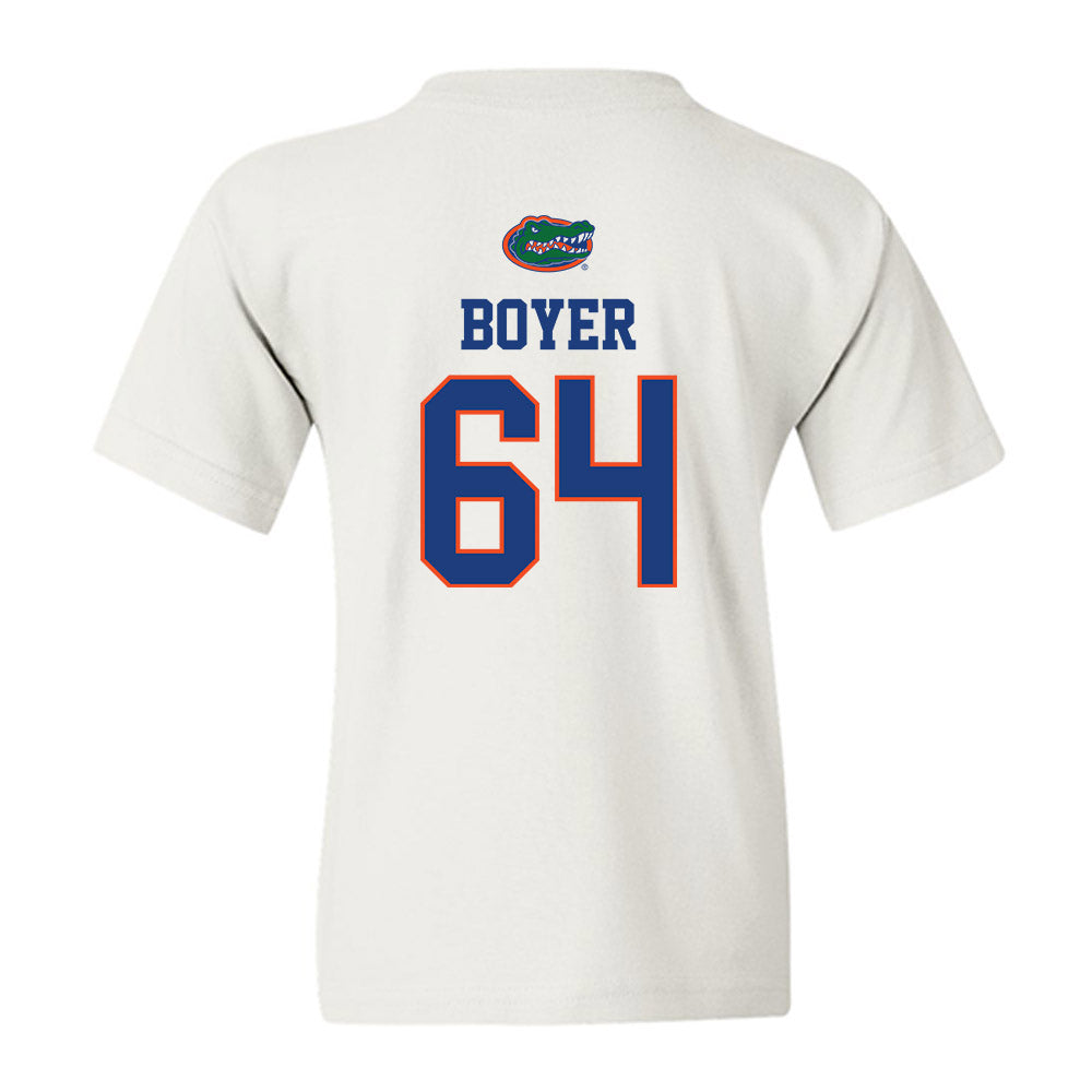 Florida - NCAA Football : Eagan Boyer - Classic Shersey Youth T-Shirt-1