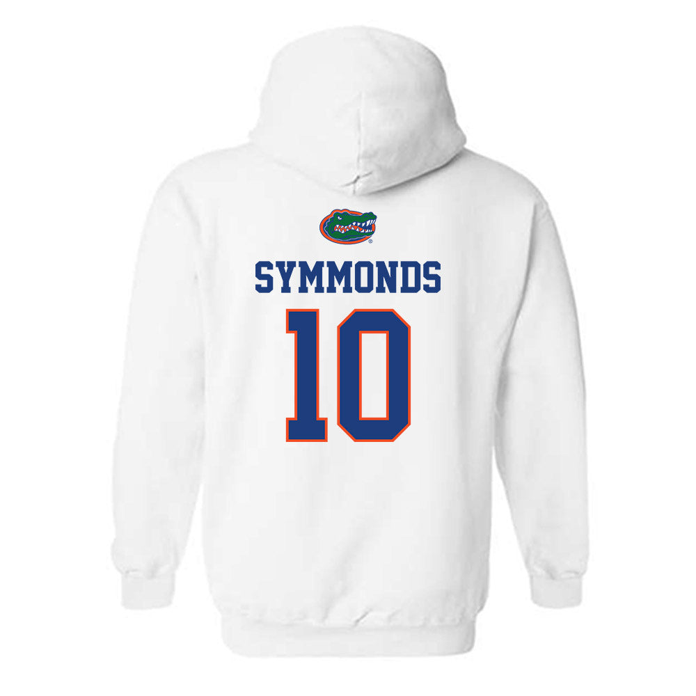Florida - NCAA Women's Soccer : Adia Symmonds - Classic Shersey Hooded Sweatshirt-1