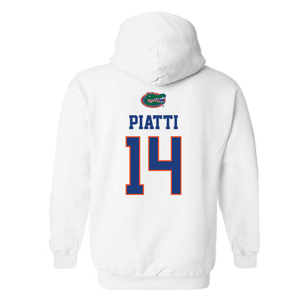 Florida - NCAA Women's Basketball : Caterina Piatti - Classic Shersey Hooded Sweatshirt-1