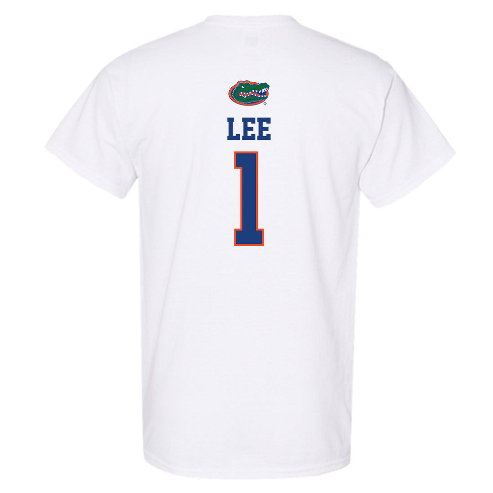 Florida - NCAA Men's Basketball : Xaivian Lee - Classic Shersey T-Shirt-1