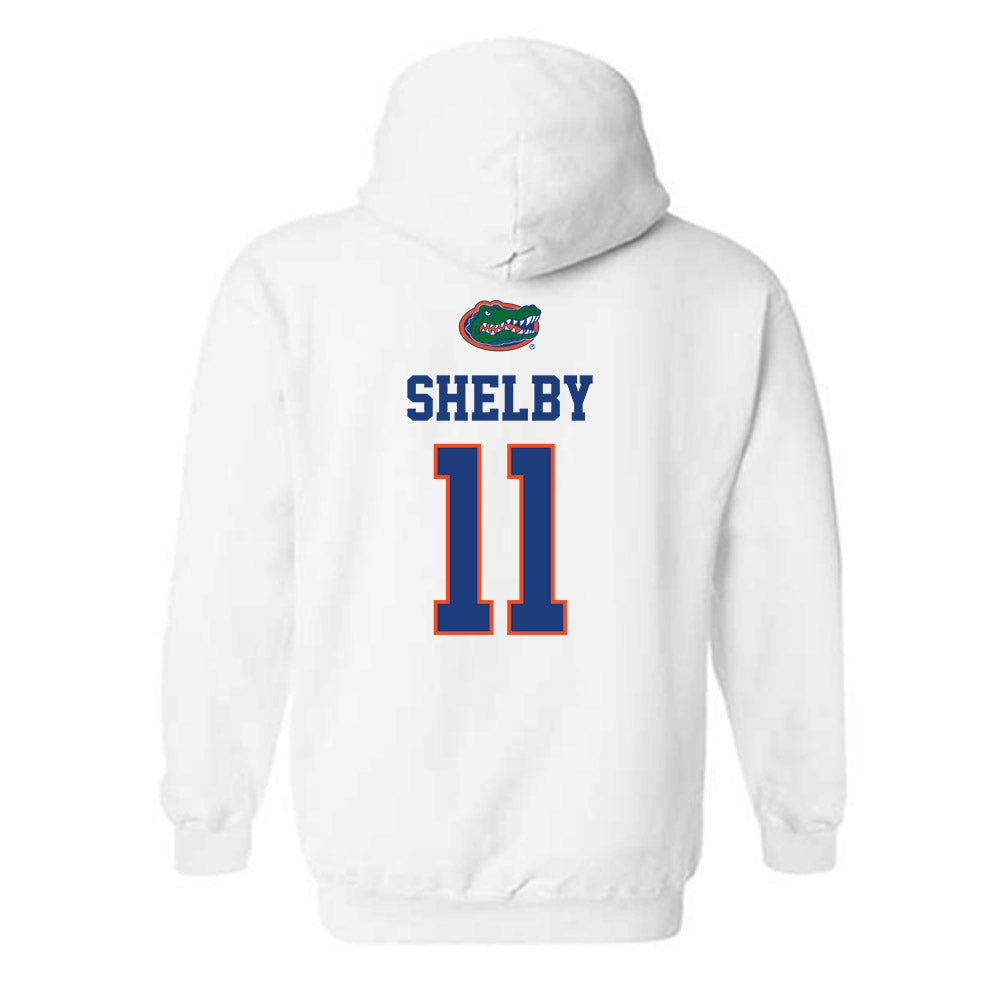 Florida - NCAA Women's Volleyball : Nadiya Shelby - Classic Shersey Hooded Sweatshirt-1