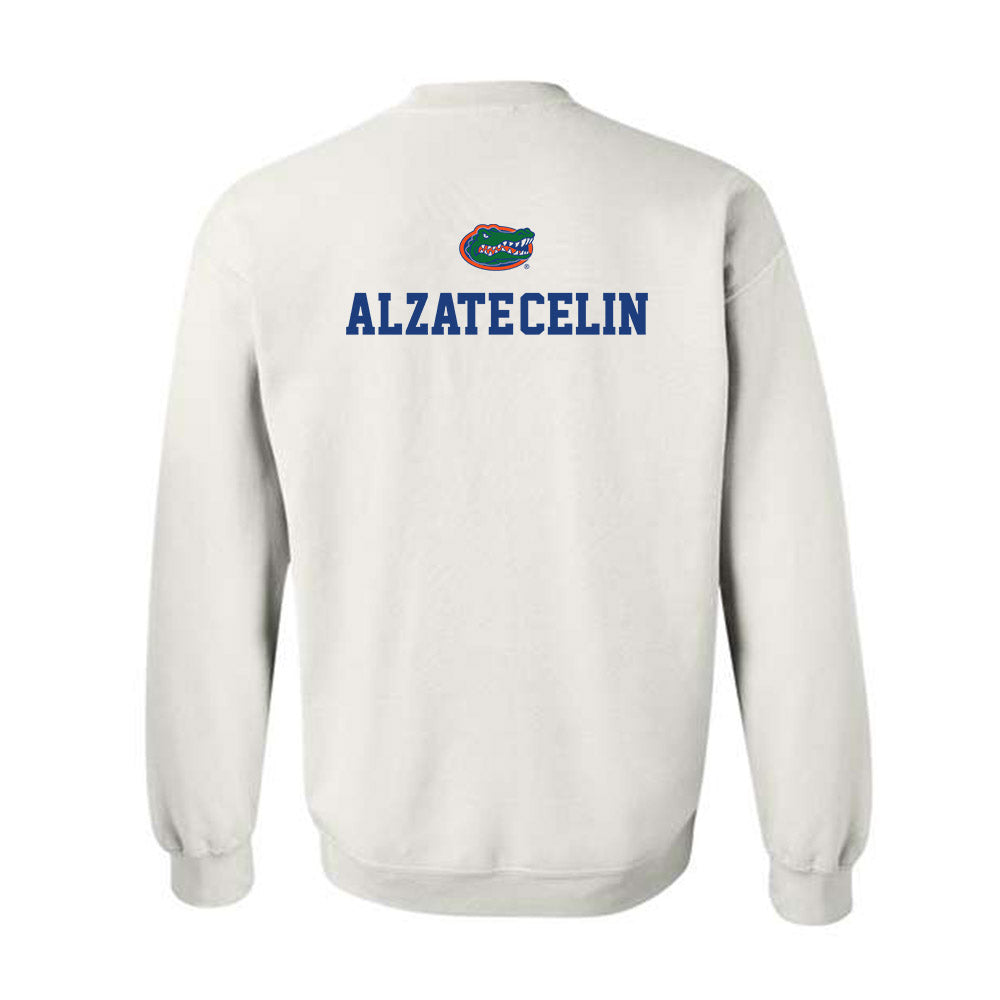 Florida - NCAA Men's Swimming & Diving : Santiago Alzate-Celin - Classic Shersey Crewneck Sweatshirt-1