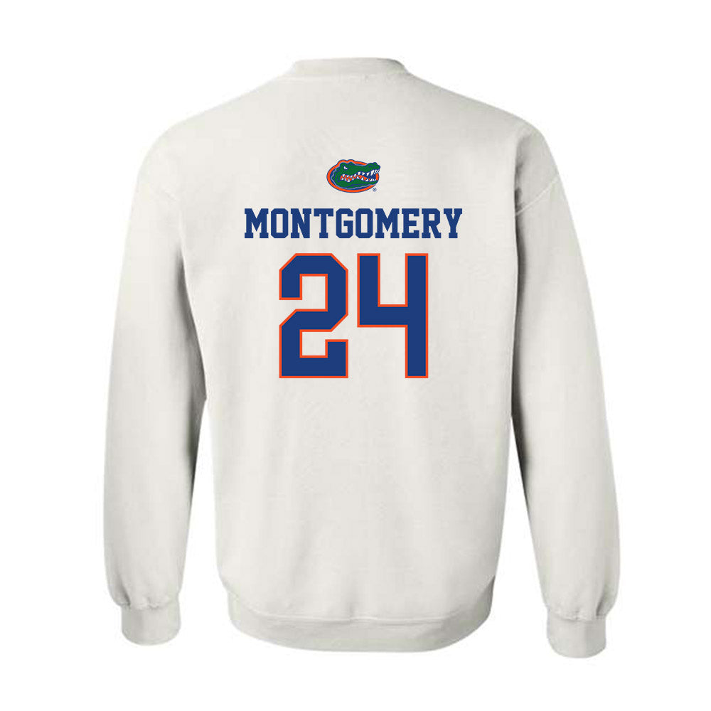 Florida - NCAA Football : London Montgomery - Classic Shersey Crewneck Sweatshirt-1