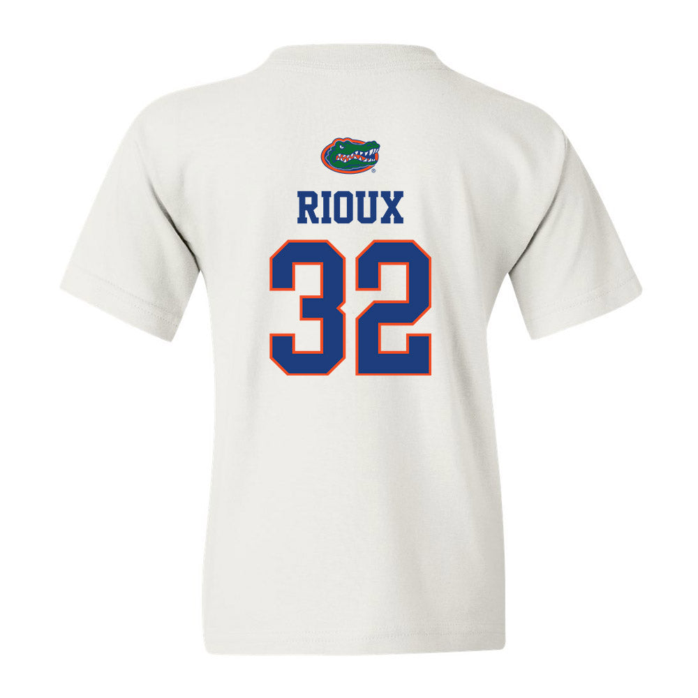Florida - NCAA Men's Basketball : Olivier Rioux - Youth T-Shirt