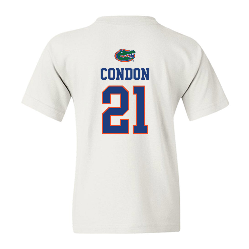 Florida - NCAA Men's Basketball : Alex Condon - Classic Shersey Youth T-Shirt-1