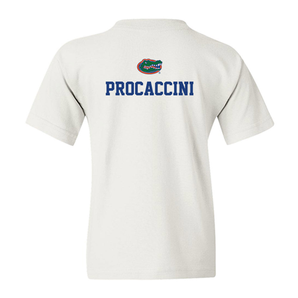 Florida - NCAA Women's Swimming & Diving : Valentina Procaccini - Classic Shersey Youth T-Shirt-1