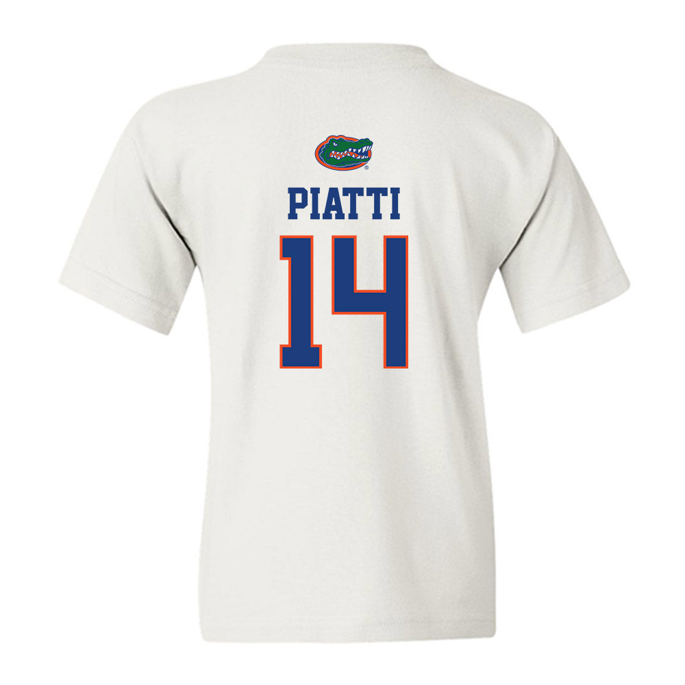 Florida - NCAA Women's Basketball : Caterina Piatti - Classic Shersey Youth T-Shirt-1