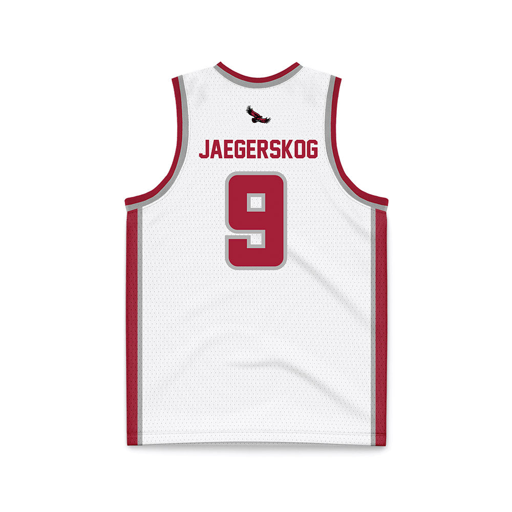 St. Joe's - NCAA Women's Basketball : Meja Jaegerskog - White Basketball Jersey-1