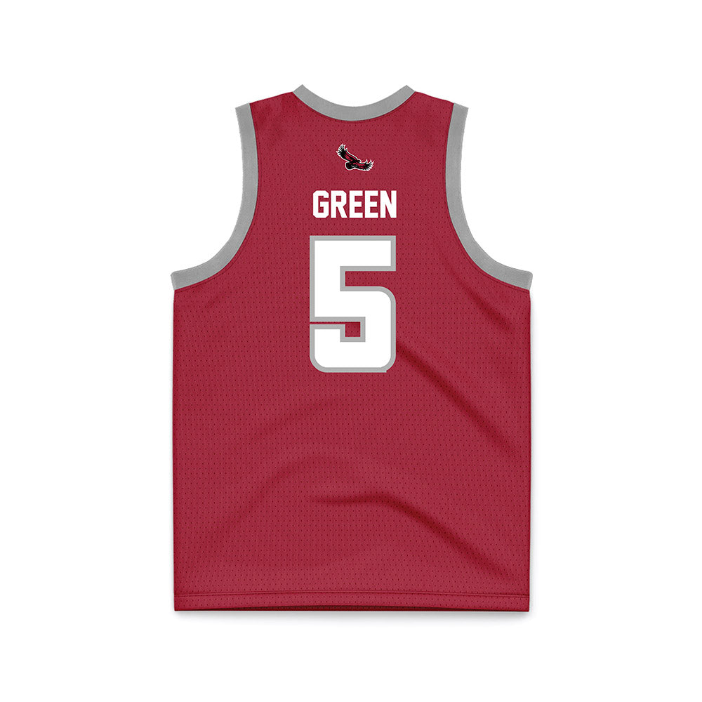 St. Joe's - NCAA Women's Basketball : Jahzara Green - Crimson Basketball Jersey-1