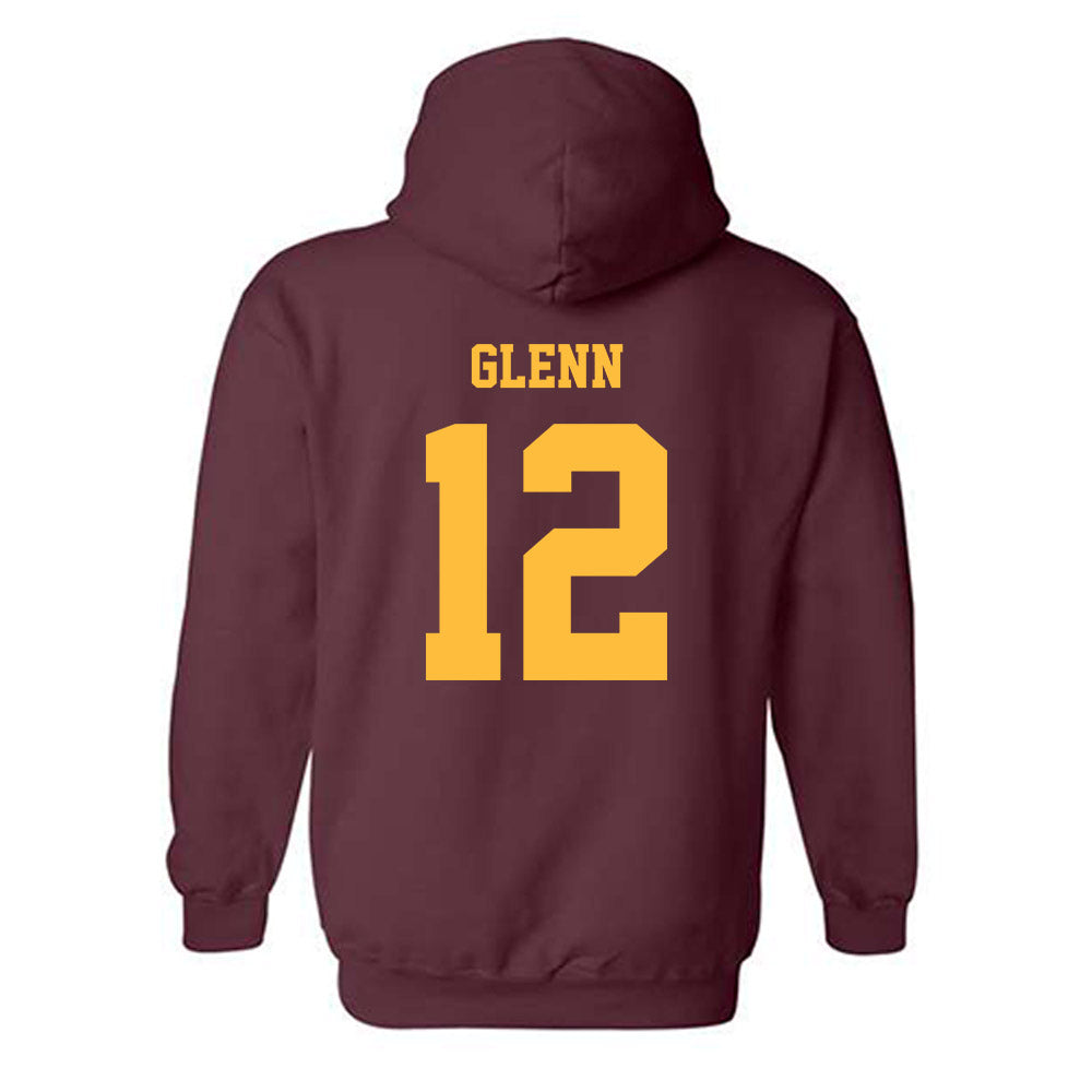 Minnesota - NCAA Women's Basketball : Brylee Glenn - Classic Fashion Shersey Hooded Sweatshirt-1