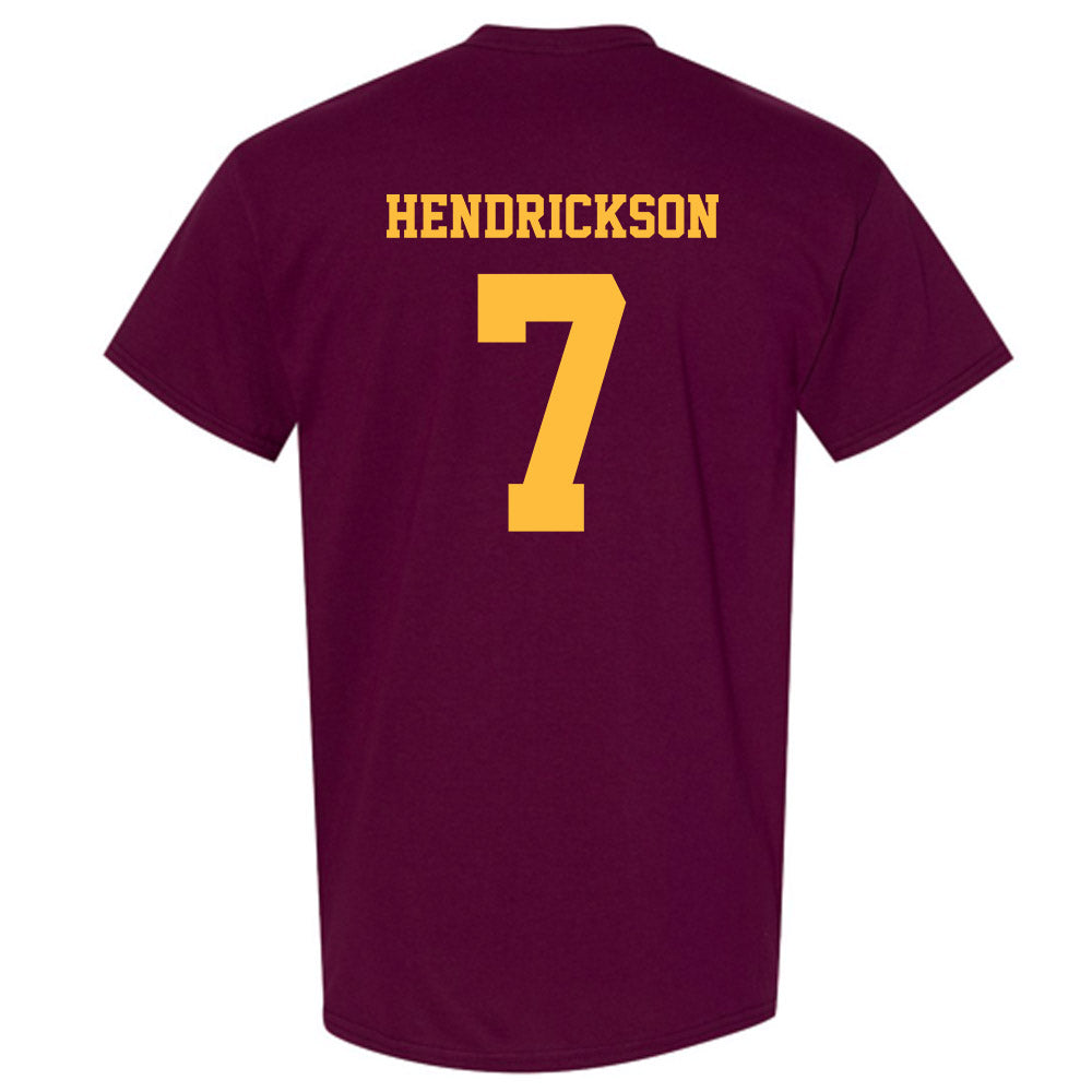 Minnesota - NCAA Men's Ice Hockey : Beckett Hendrickson - Classic Fashion Shersey T-Shirt-1