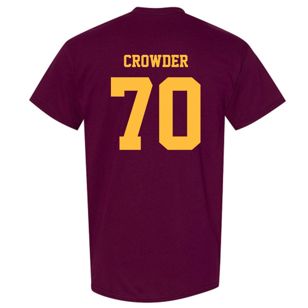 Minnesota - NCAA Football : Naquan Crowder - Classic Fashion Shersey T-Shirt-1