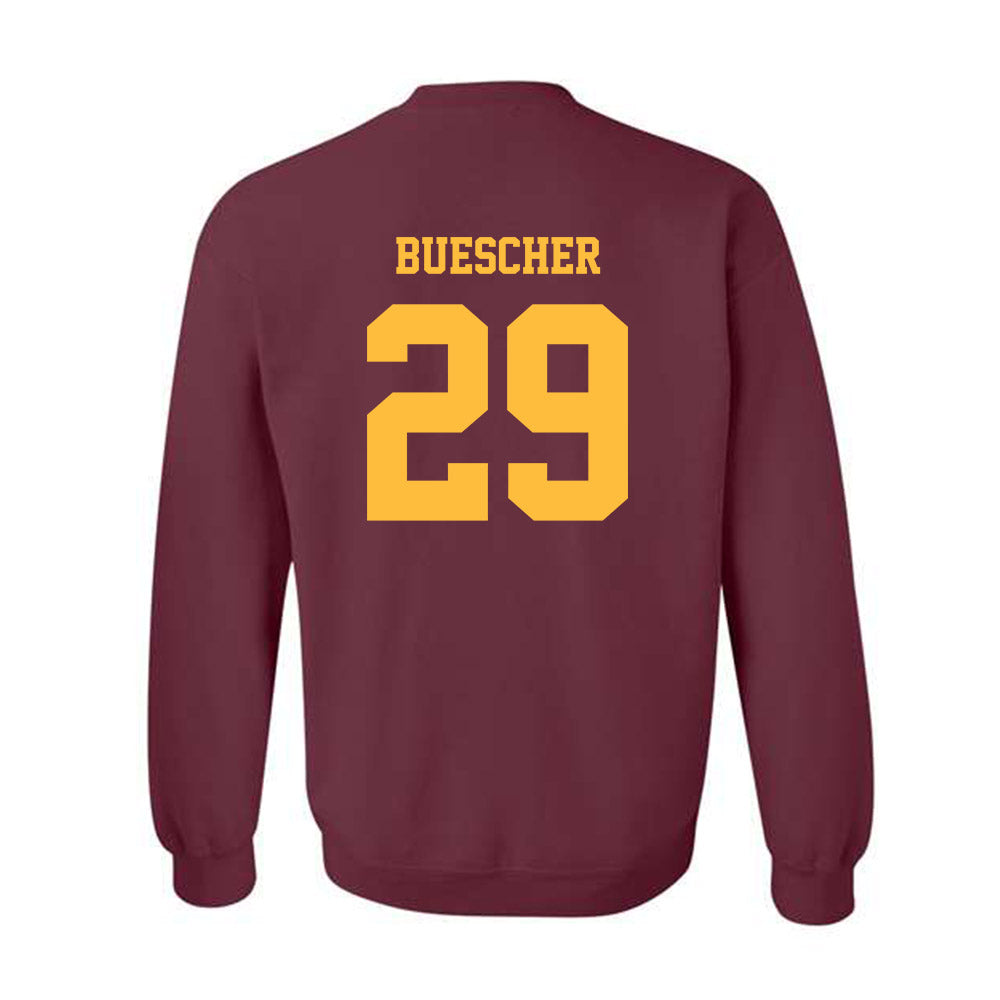 Minnesota - NCAA Women's Soccer : Emily Buescher - Classic Fashion Shersey Crewneck Sweatshirt-1