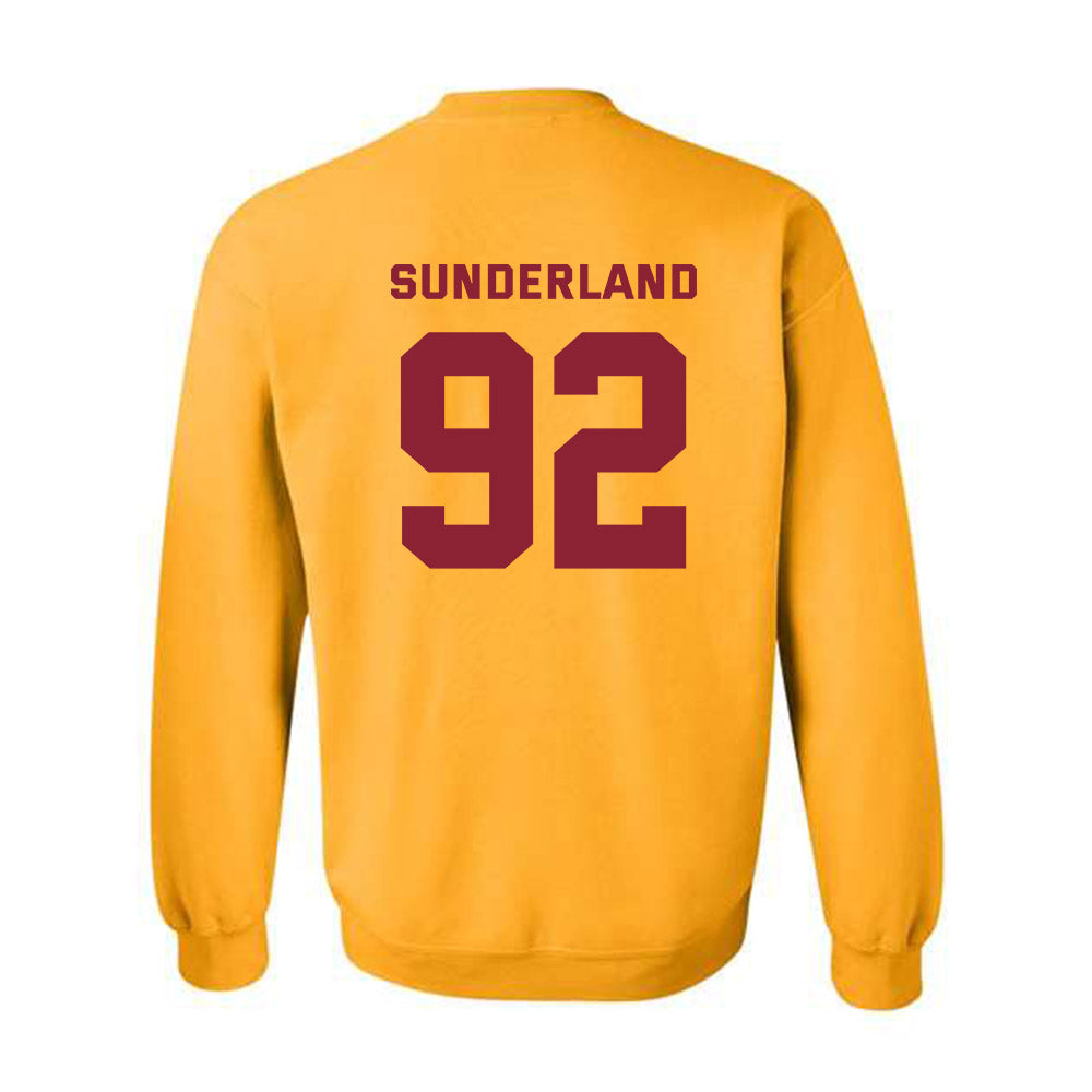 Minnesota - NCAA Football : Beckham Sunderland - Sports Shersey Crewneck Sweatshirt-1