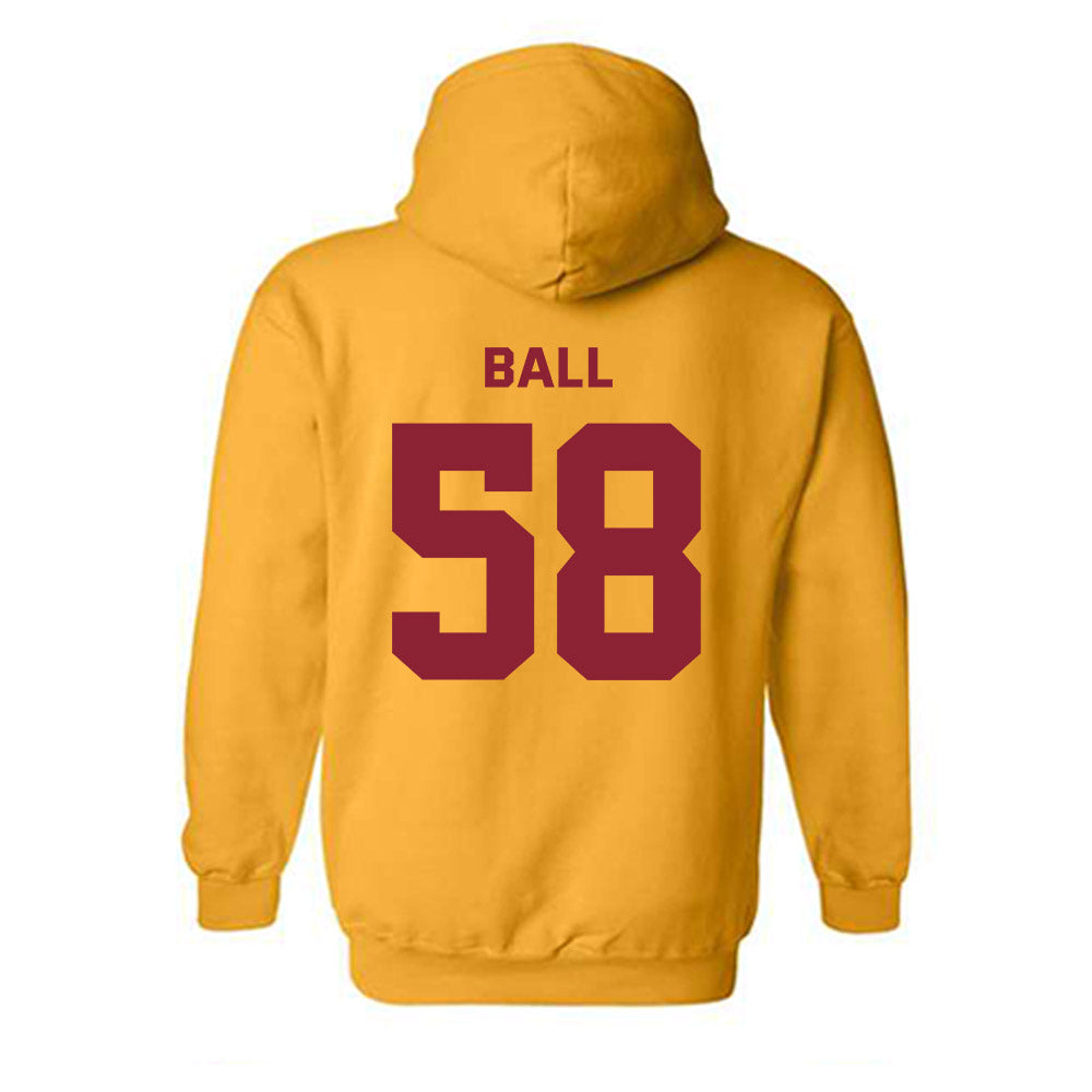 Minnesota - NCAA Football : Jaden Ball - Sports Shersey Hooded Sweatshirt-1
