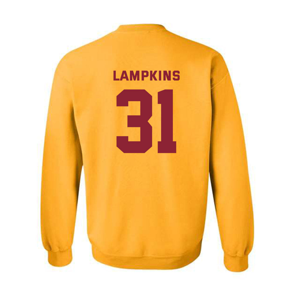 Minnesota - NCAA Football : Jordan Lampkins - Sports Shersey Crewneck Sweatshirt-1