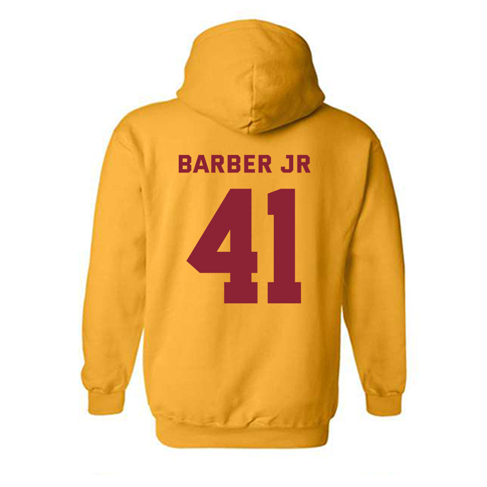 Minnesota - NCAA Football : Marion Barber Jr - Sports Shersey Hooded Sweatshirt-1