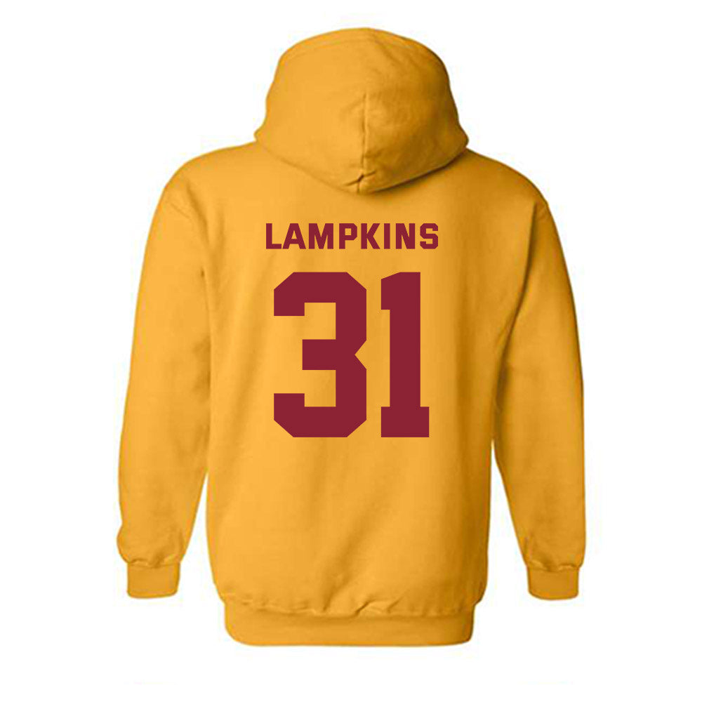 Minnesota - NCAA Football : Jordan Lampkins - Sports Shersey Hooded Sweatshirt-1