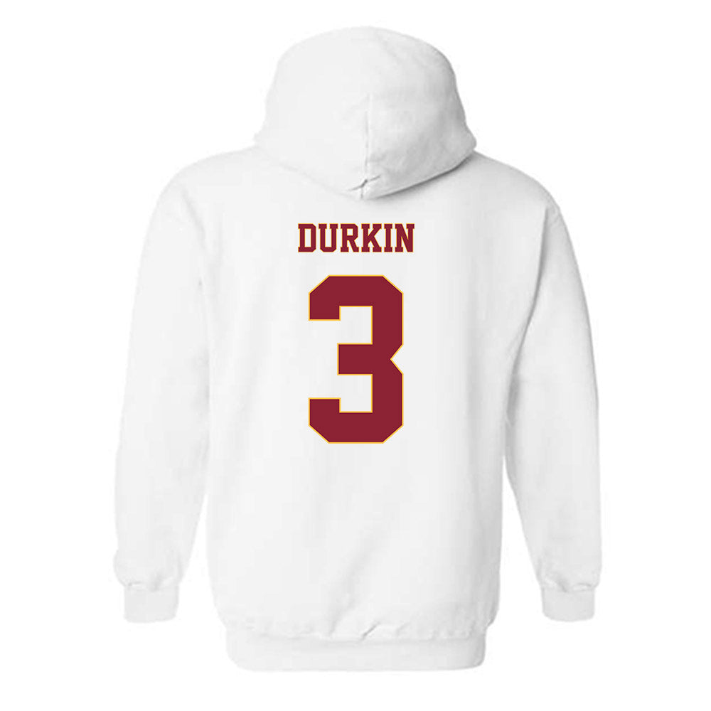 Minnesota - NCAA Men's Basketball : Bobby Durkin - Classic Fashion Shersey Hooded Sweatshirt-1