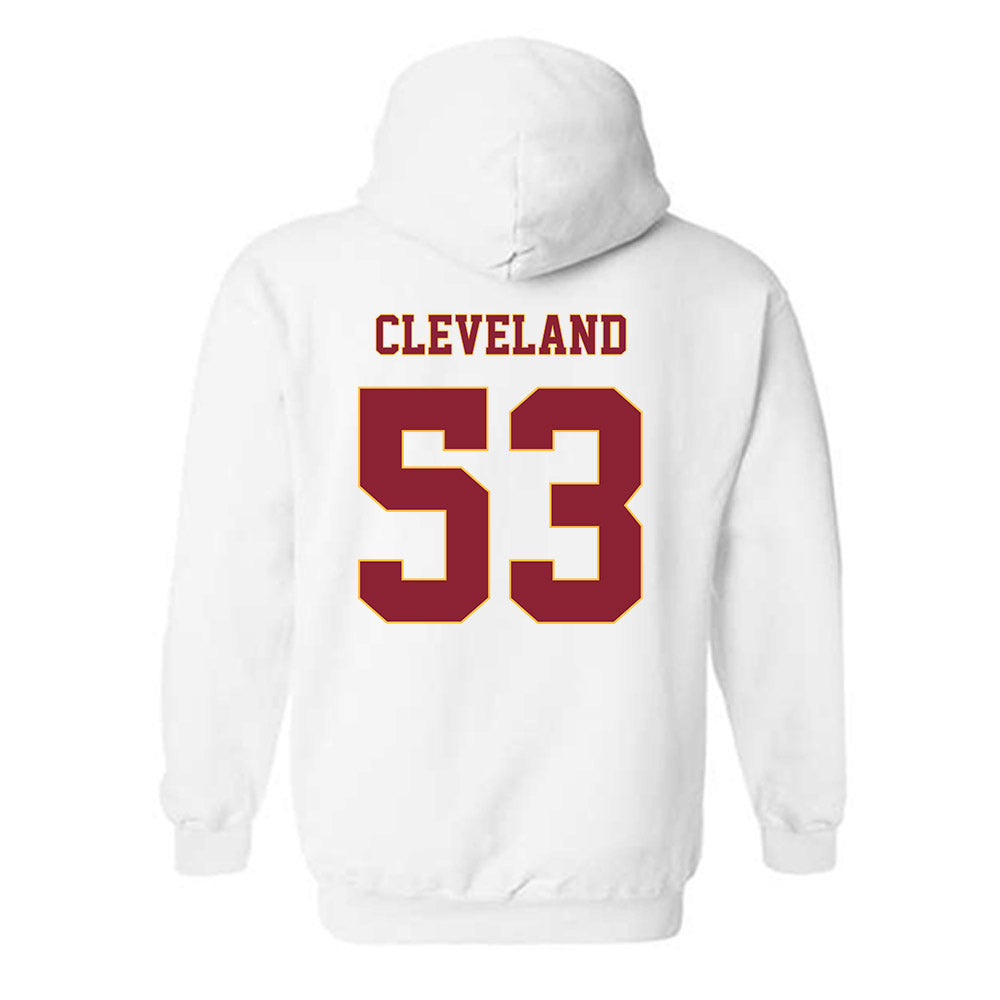 Minnesota - NCAA Football : Nate Cleveland - Classic Fashion Shersey Hooded Sweatshirt-1