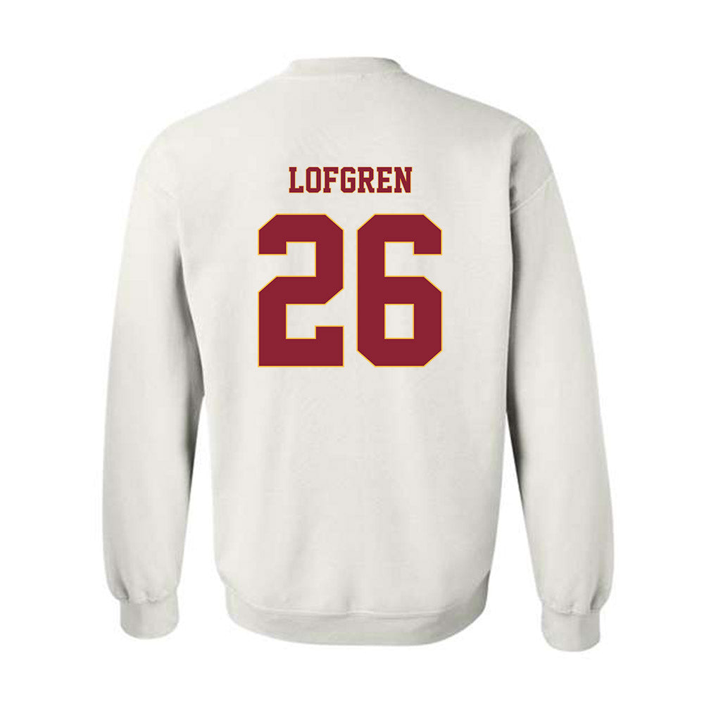 Minnesota - NCAA Men's Ice Hockey : Axel Lofgren - Classic Fashion Shersey Crewneck Sweatshirt-1