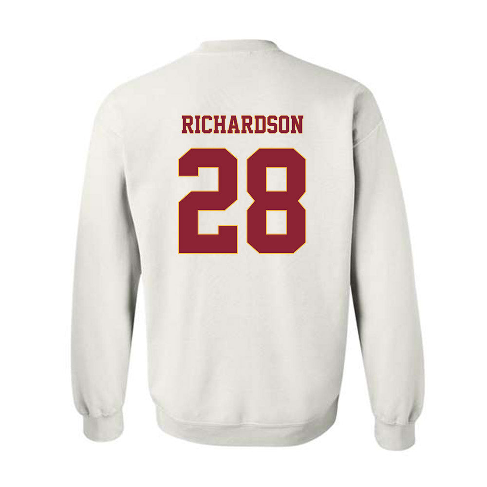 Minnesota - NCAA Football : Trason Richardson - Classic Fashion Shersey Crewneck Sweatshirt-1