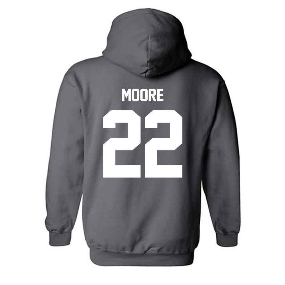 Minnesota - NCAA Men's Ice Hockey : Javon Moore - Classic Fashion Shersey Hooded Sweatshirt-1
