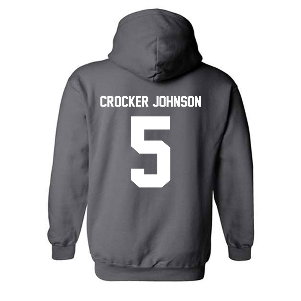 Minnesota - NCAA Men's Basketball : Jaylen Crocker johnson - Classic Fashion Shersey Hooded Sweatshirt-1