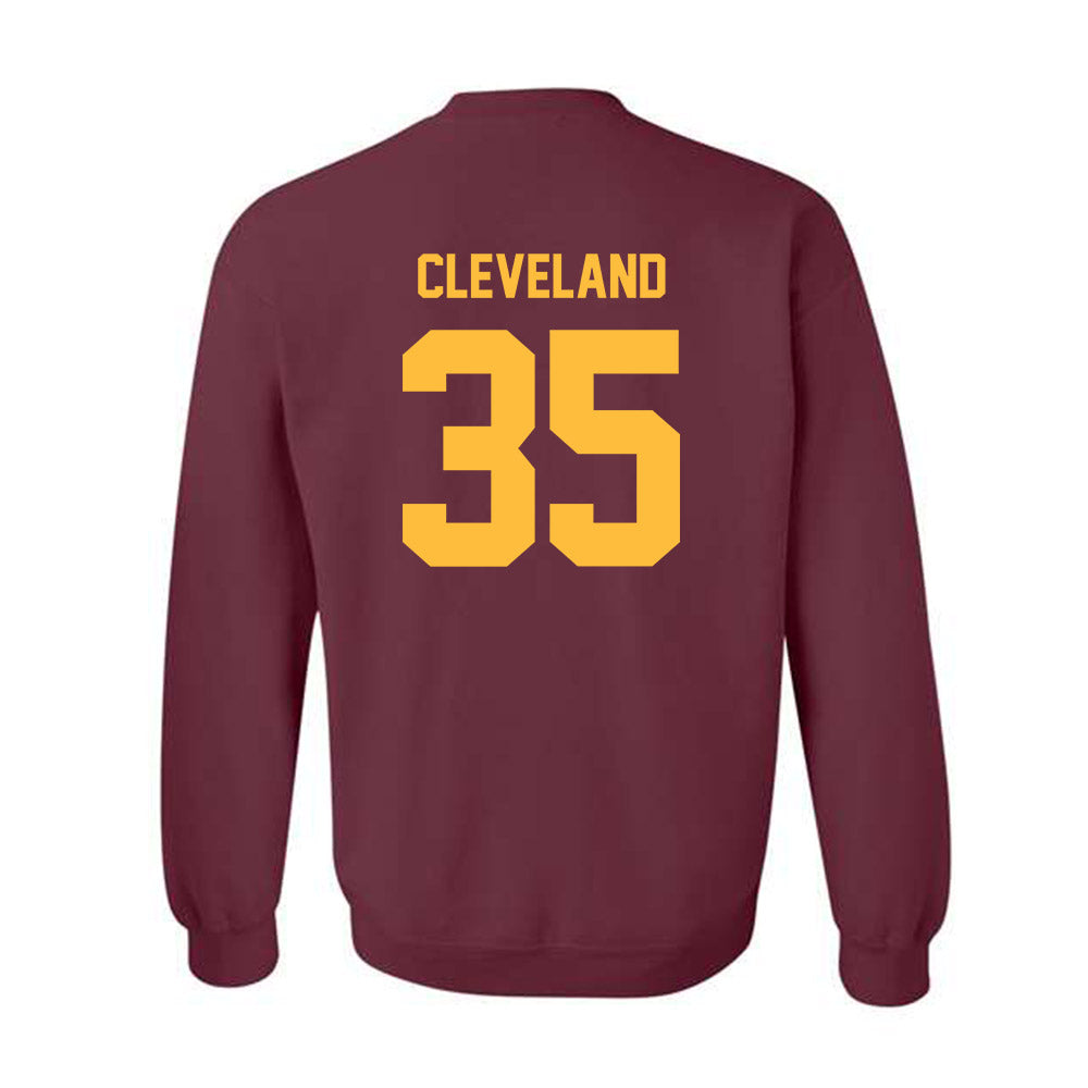Minnesota - NCAA Football : Nate Cleveland - Classic Shersey Crewneck Sweatshirt-1