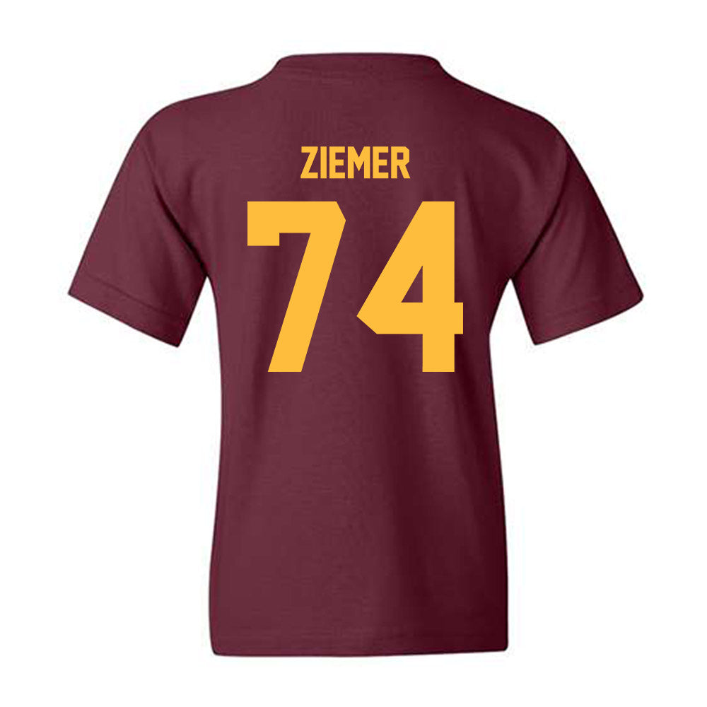 Minnesota - NCAA Men's Ice Hockey : Brodie Ziemer - Classic Shersey Youth T-Shirt-1