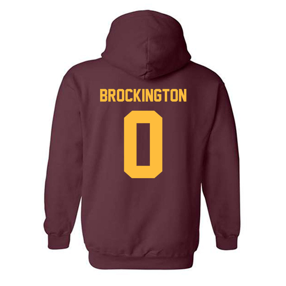 Minnesota - NCAA Football : Le'Meke Brockington - Classic Shersey Hooded Sweatshirt-1