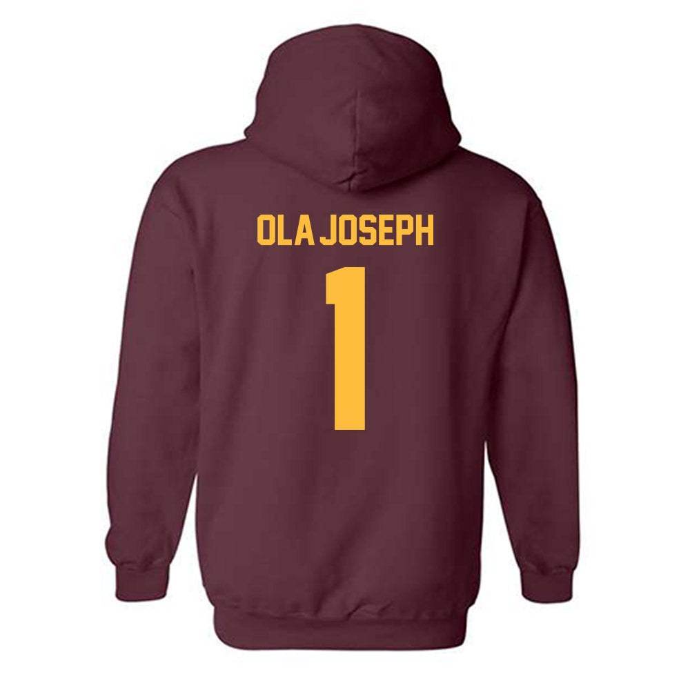 Minnesota - NCAA Men's Basketball : Joshua Ola-Joseph - Classic Shersey Hooded Sweatshirt-1