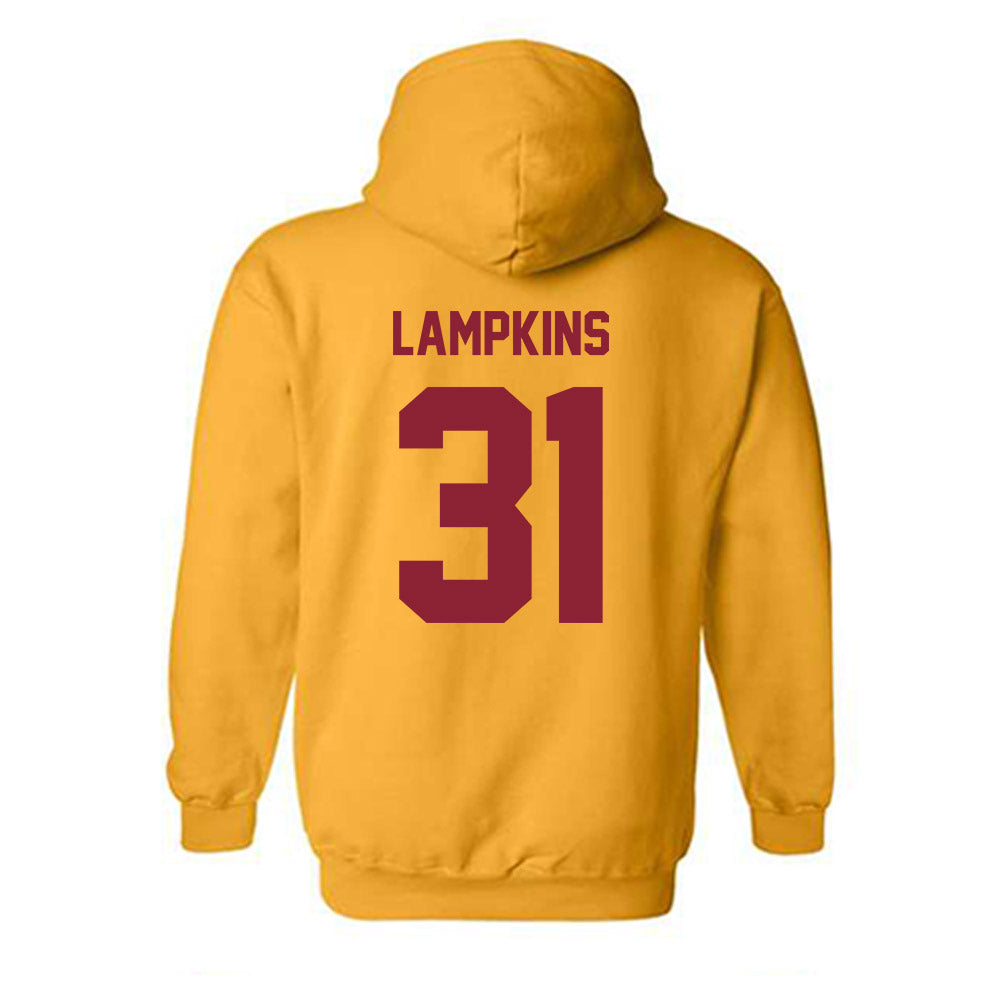 Minnesota - NCAA Football : Jordan Lampkins - Classic Shersey Hooded Sweatshirt-1