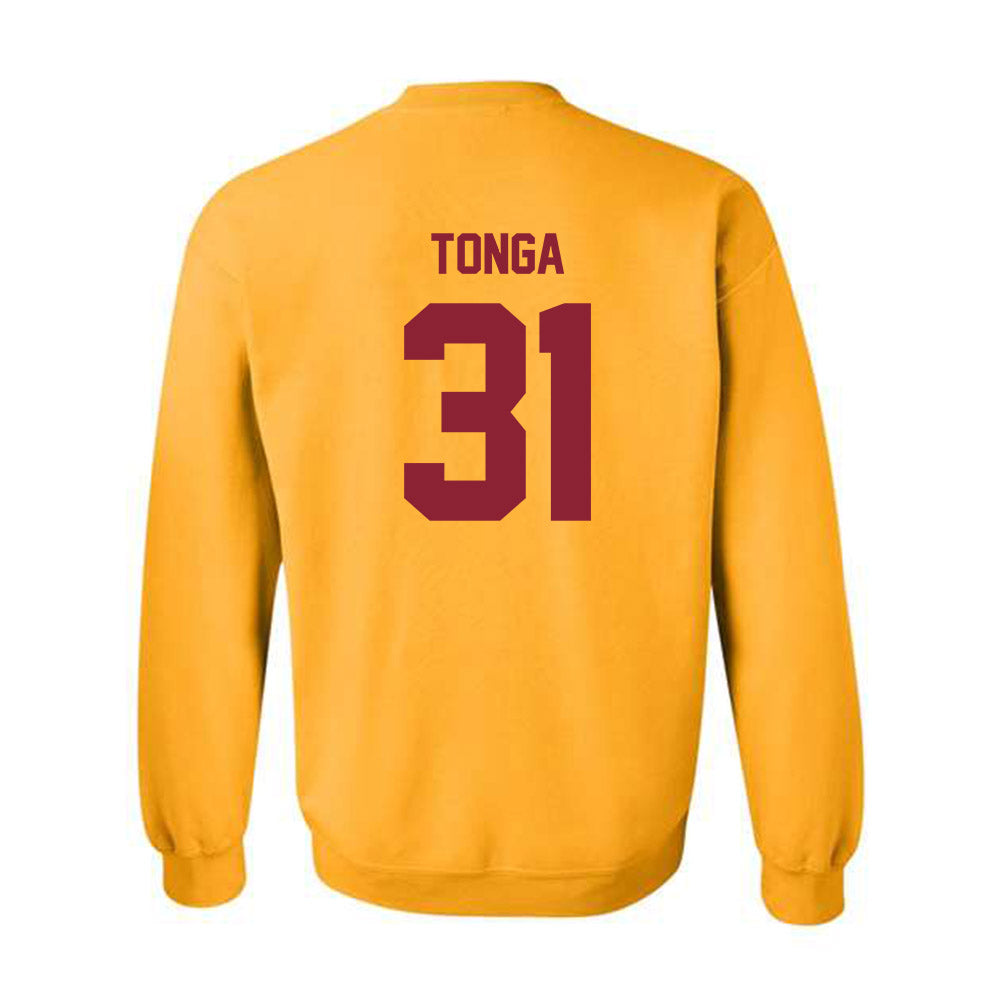 Minnesota - NCAA Women's Basketball : Finau Tonga - Classic Shersey Crewneck Sweatshirt-1