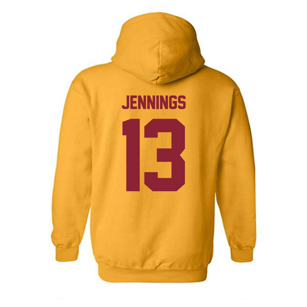 Minnesota - NCAA Football : Noah Jennings - Classic Shersey Hooded Sweatshirt-1