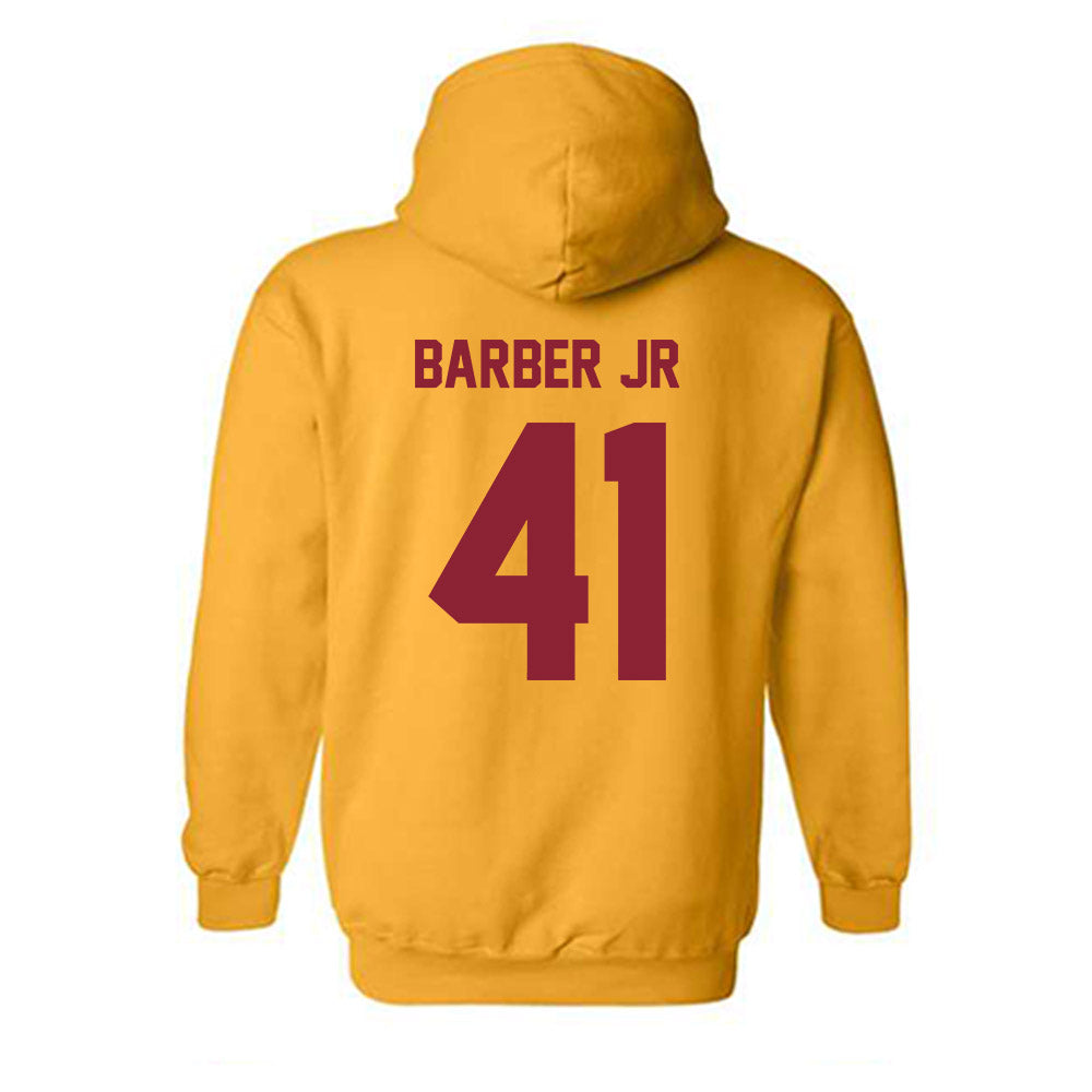 Minnesota - NCAA Football : Marion Barber Jr - Classic Shersey Hooded Sweatshirt-1