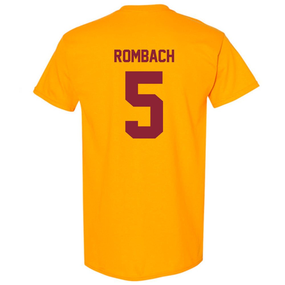 Minnesota - NCAA Men's Ice Hockey : Jacob Rombach - Classic Shersey T-Shirt-1